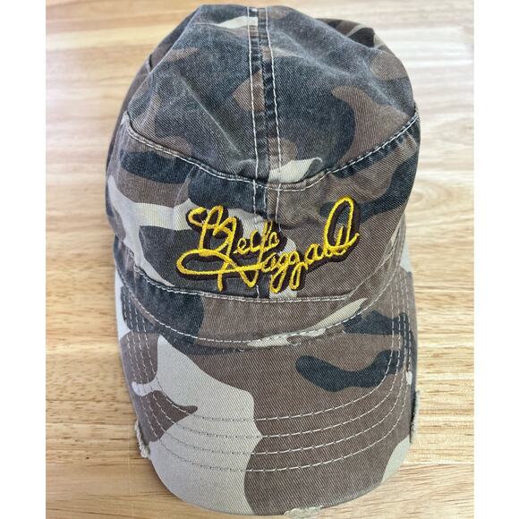 Merle Haggard Military Shape Camo Hat by OTTO Collection - Picture 1 of 4